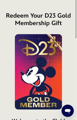 Disney D23 membership