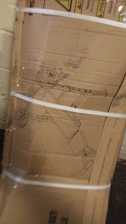 Combo bench with 100lbs weight set