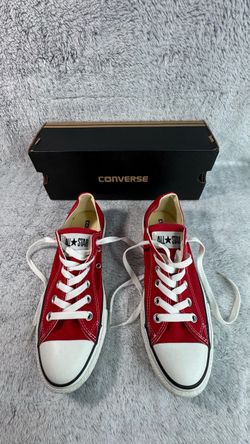 Converse All Star Ox Red Men5.5/Women 7.5