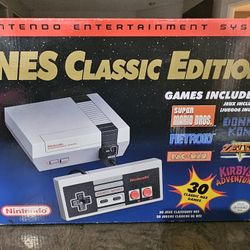 Nintendo Mini NES Classic Edition! 30 Preloaded Classic Games! 