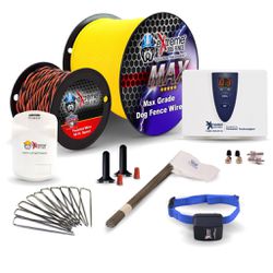 eXtreme Dog Fence® HYPER (Stubborn) MAX Grade Ultimate Performance System Electric Invisible Fence