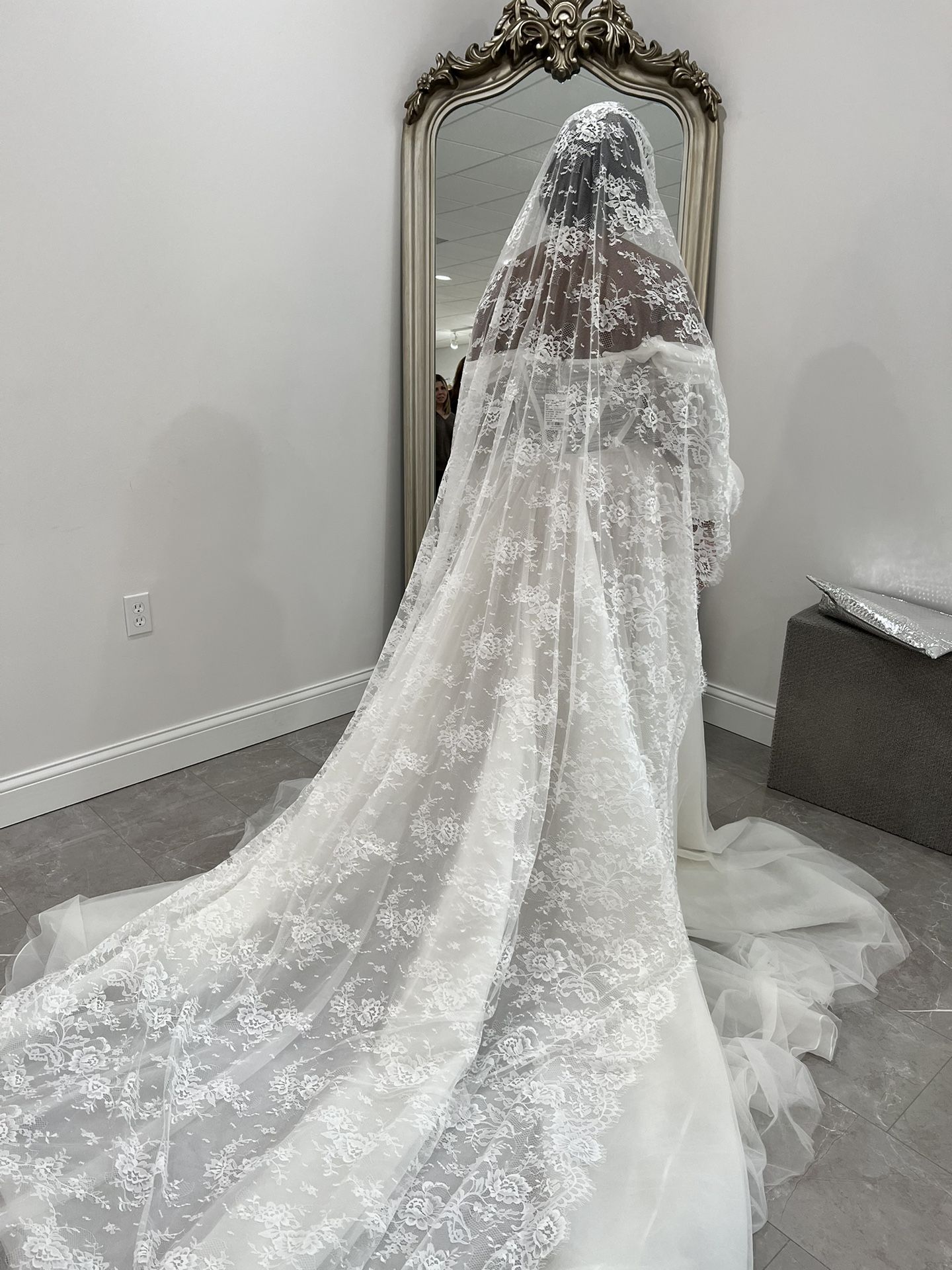 Wedding Veil, Cathedral length (New, unused!)