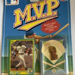 1990 MVP Major League Players Collector Pin Series featuring Barry Bonds