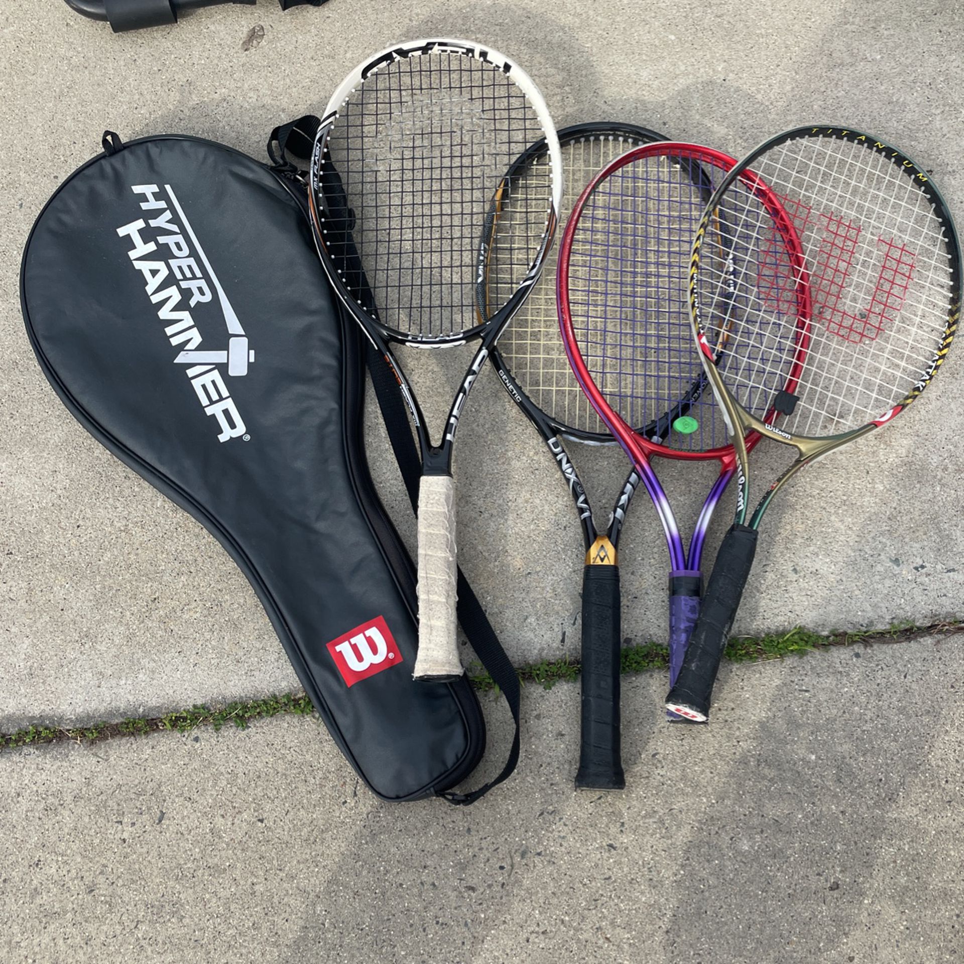 Tennis Rackets  Various Sizes 