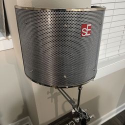 🛑 sE Electronics Reflexion Filter Pro Portable Vocal Booth (Chrome)