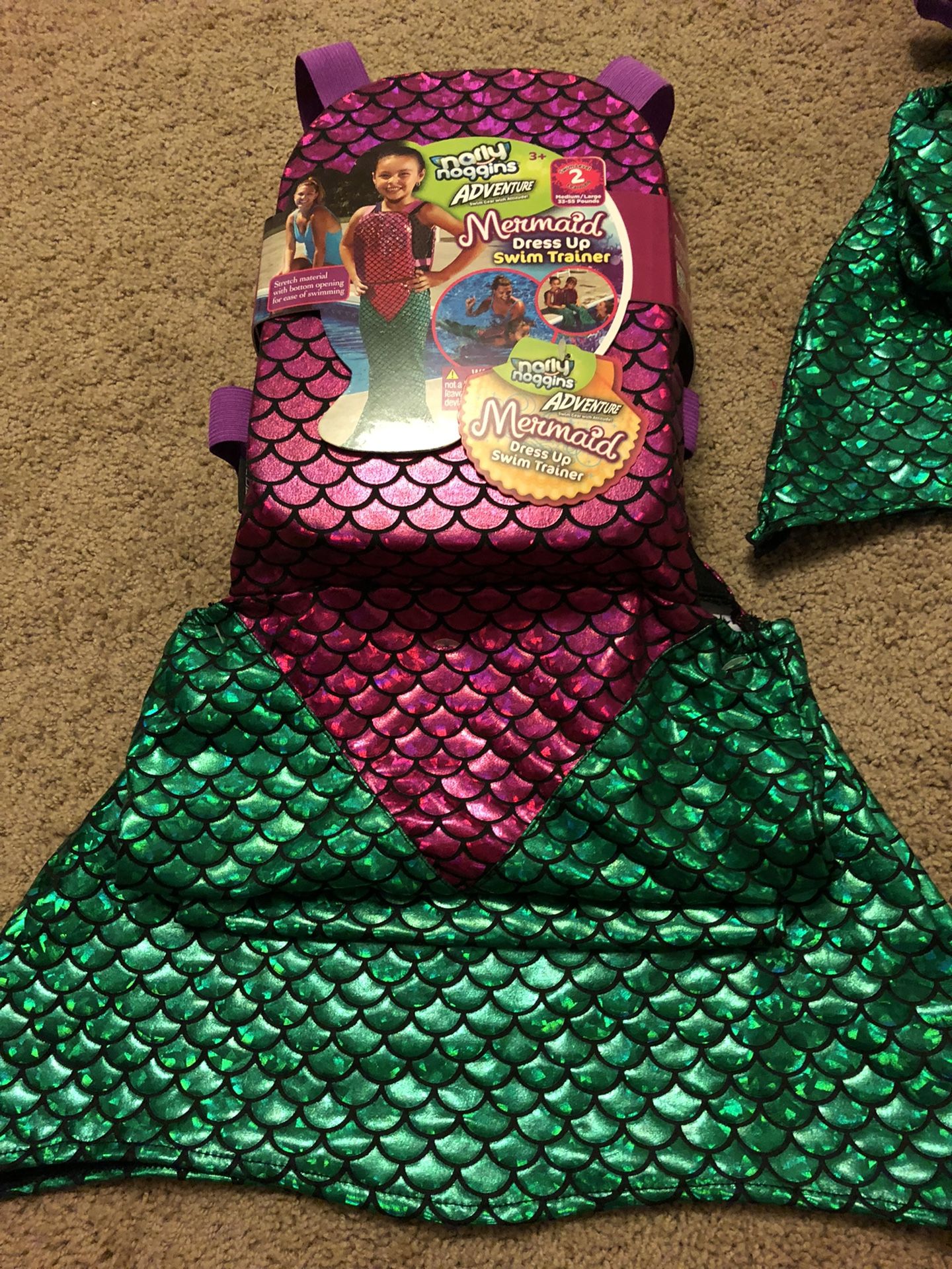 Mermaid dress up Swim trainer