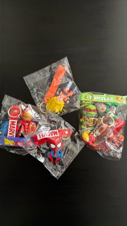 Marvel/DBZ/TNT/HarryP/Pokemon/Buzz Keychain