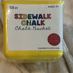 Sidewalk Chalk 12ct Unused Kids Play Toy 