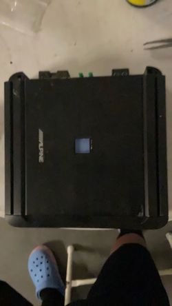 Alpine MRV-M500 Mono V-Power Digital Amplifier