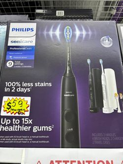 Philips Sonicare ProfessionalClean Power Toothbrush 2-Pack