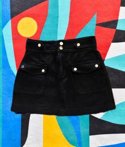 Denim women's short skirt Size M