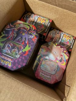 Pokémon TCG Tins and Booster Bundles Lot