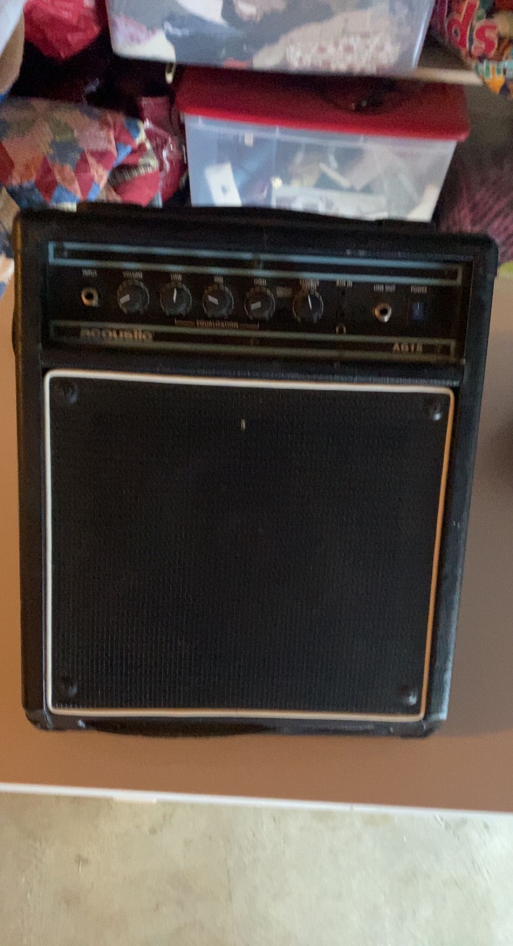 Acoustic Amplifier works great!