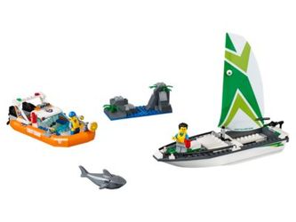Lego City 60168 Coast Guard Sailboat Rescue