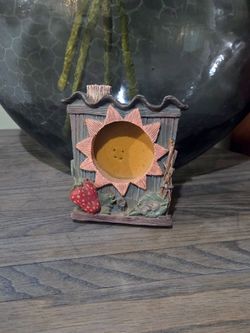 Vintage Ceramic Turtle King Corp Mini Frame