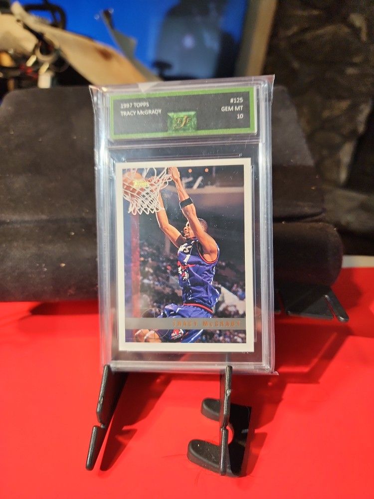 1997-98 Topps ROOKIE #125 - Tracy McGrady HOF EJE10 GEM MT