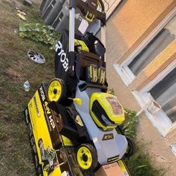 40V HP Brushless 21 in. Cordless Battery Walk Behind Self-Propelled Lawn Mower with (2) 6.0 Ah Batteries and Charger