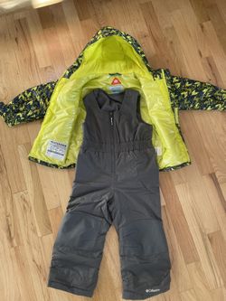 Columbia 4T Snowbibs and Omni Heat Jacket