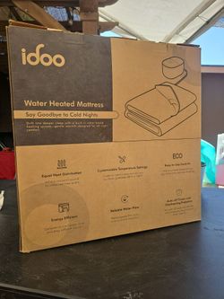 Water heated mattress