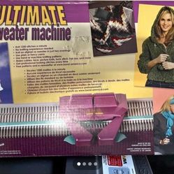 Ultimate Sweater Knitting Machine 