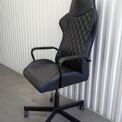 Gaming Chair, High Back, Wheels, Adjustable Height 