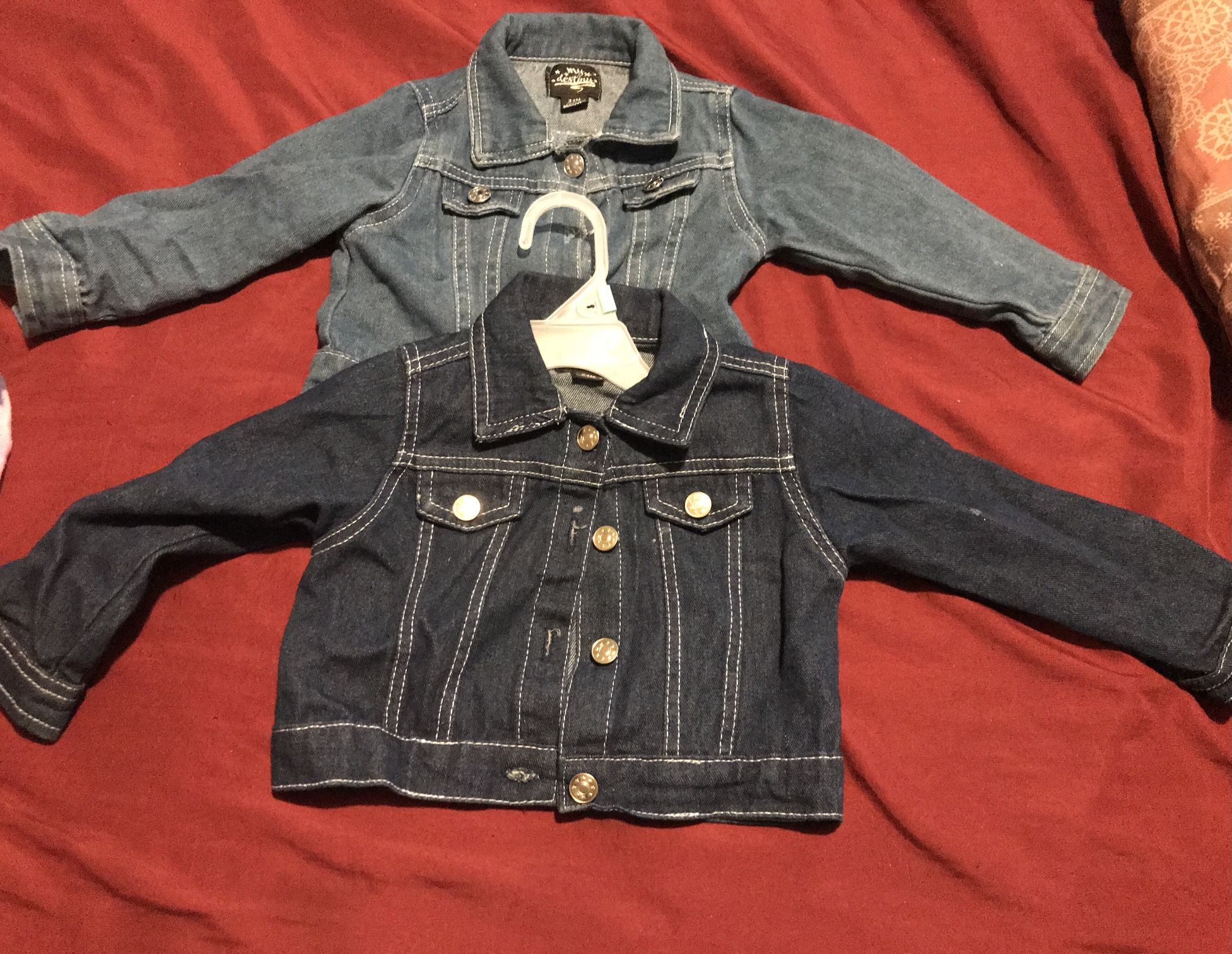 Girl Jean Jackets Size 24 M Two For One Bundle
