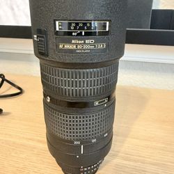 Nikon Nikkor AF 80-200mm 2.8 ED Telephoto Lens