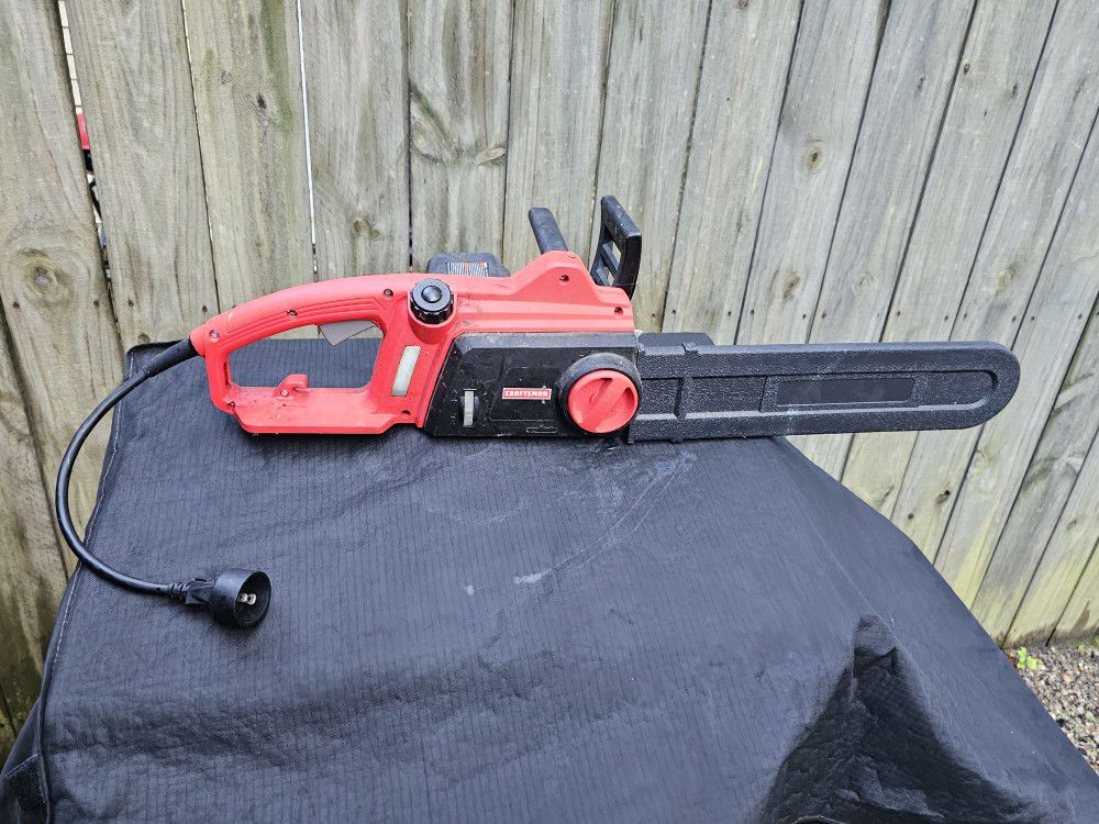 16 Inch Craftsman  Electric Chainsaw  $80