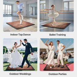 Dance floor, over 120 square feet