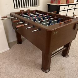 Wood Harvard Foosball Table