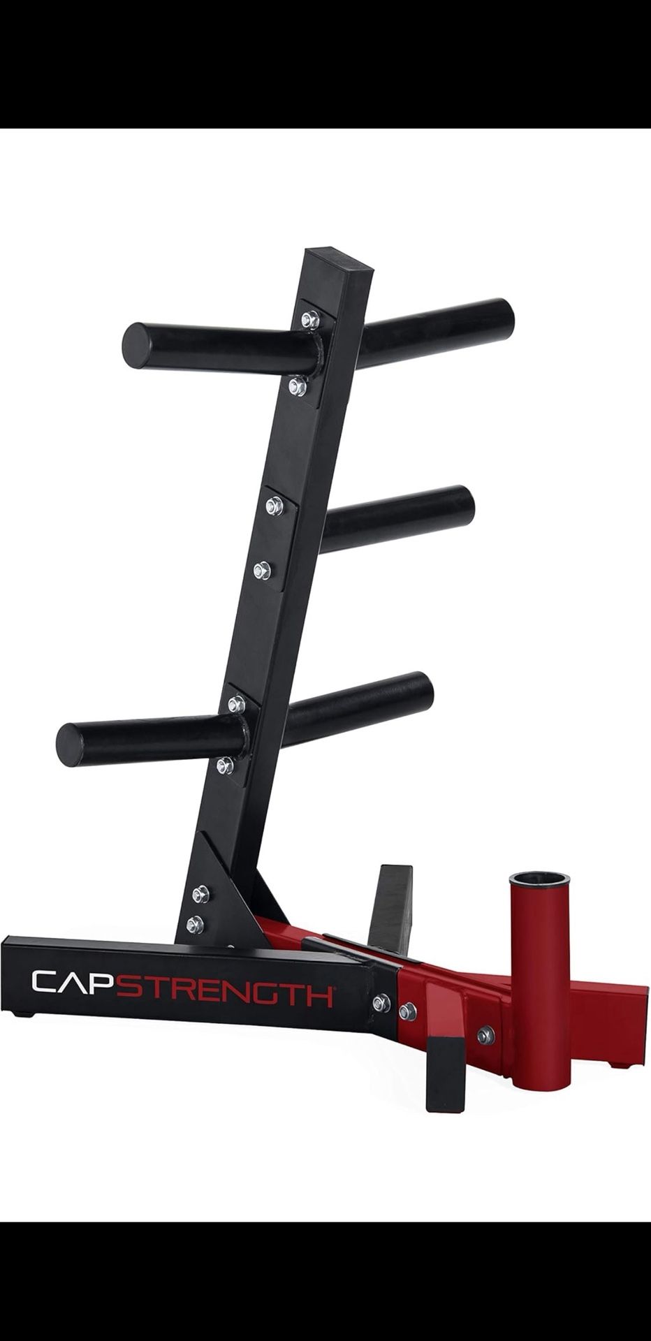 CAP Barbell Olympic Plate Tree Storage Rack