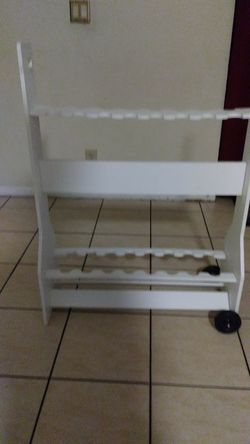 Fishing Pole Rack