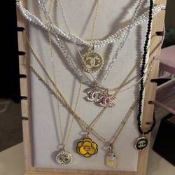 Fashion Necklaces Recycle Charms  Handmade 