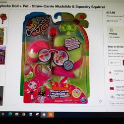 Candylocks Straw-Carrie & Kiwi Kimmi, NEW