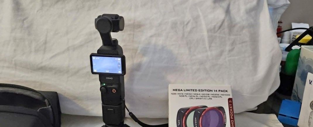 DJI Osmo pocket 3 W/ freewell 14 pack filters