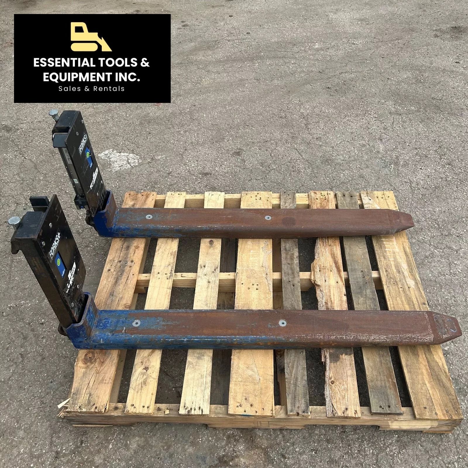 Cascade Forks C-Series Scale 5,000lb Weight Forklift Attachment NO BATTERIES