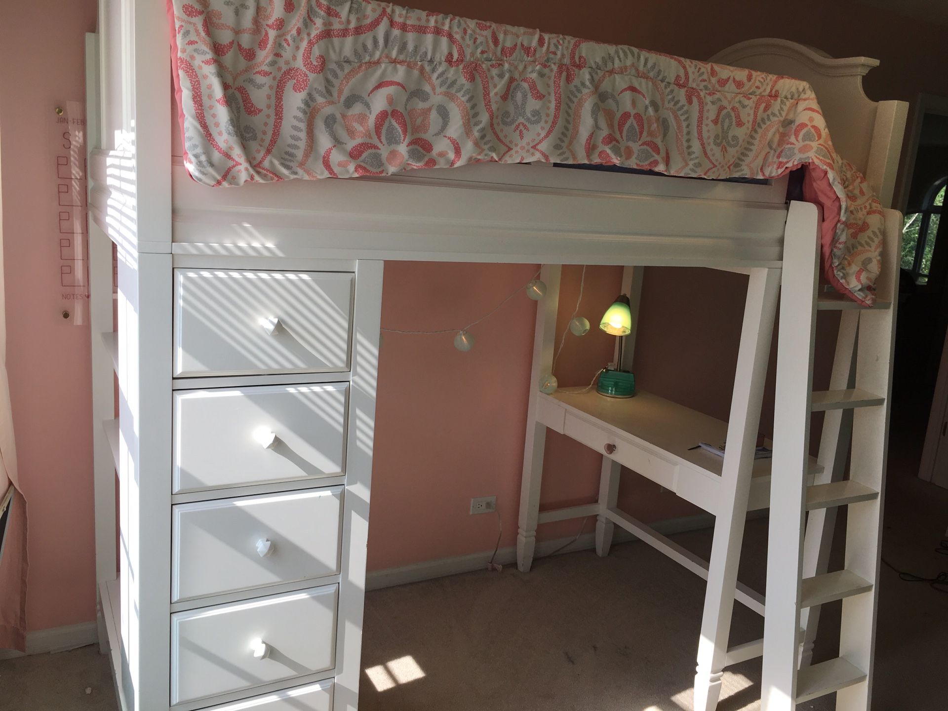 Pottery Barn loft bed with desk for Sale in Lake in the Hills, IL OfferUp
