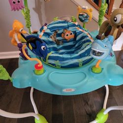 Bright Starts Disney Baby Finding Nemo Sea of Activities Jumper, Ages 6 months +