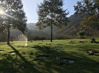 Conejo Mountain Memorial Park 2 plots side by side Camarillo, California