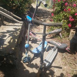 3 Free Scooters Take Them All Still Lil Life On Them