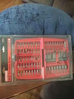 Craftsman 83 piece screwdriver bit set