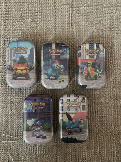 Pokemon Lumiose Mini Tins