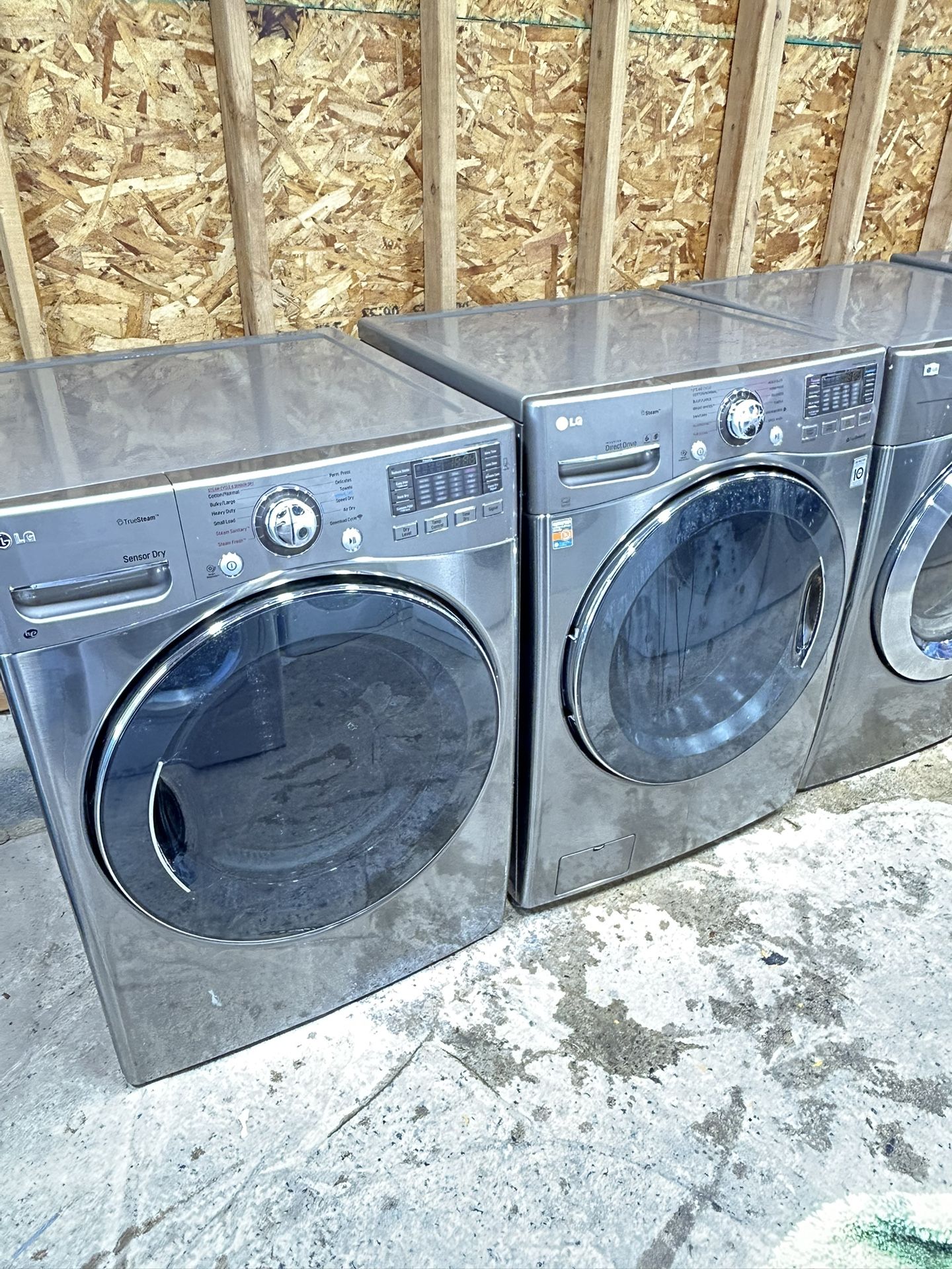 Lg Washer N Gas ⛽️ Dryer Set