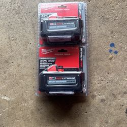 Milwakee M18 Red Lithium High Output XC8.0