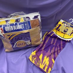 Lakers Blanket & Beach Towel