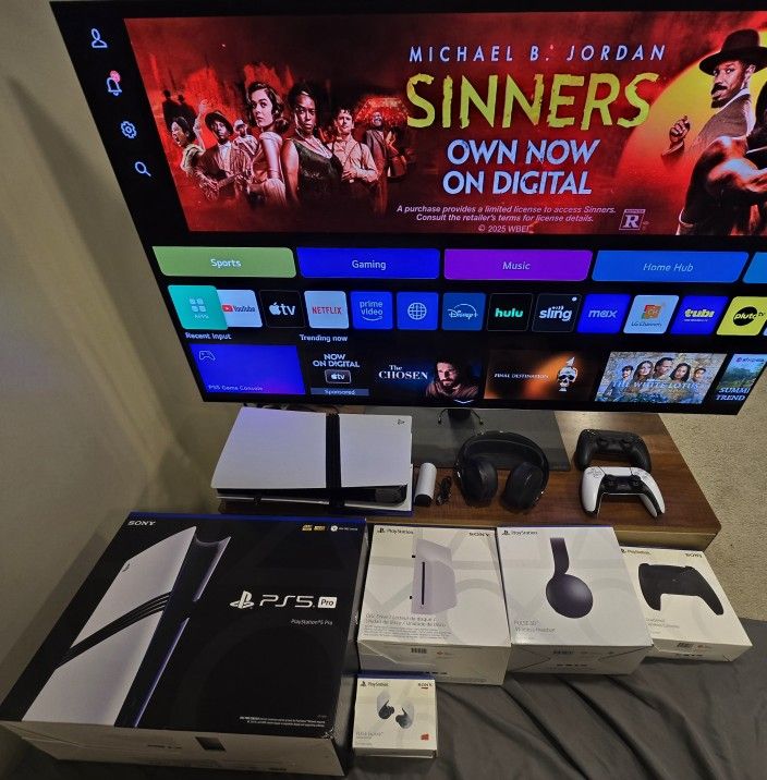 Ps5 Pro And LG G4 OLED EVO 55INCH