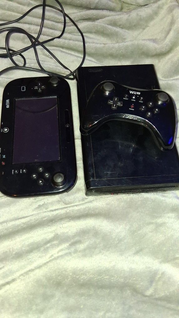 Wii U Wii Console And Xbox 360