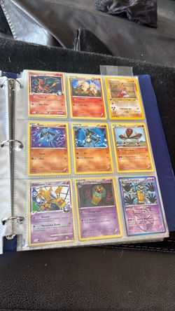 Pokémon binder some first edition