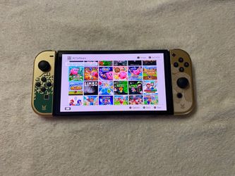 NINTENDO SWITCH OLED with 125 POPULAR SWITCH GAMES