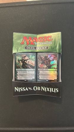 Duel Decks: Nissa Vs. Ob Nixilis - Box Set - Duel Decks: Nissa vs. Ob Nixilis factory sealed see deck lists